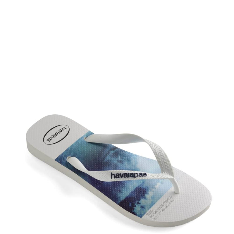 Havaianas Slim Flip Flops - Unisex Hype White Shoe Deals Outlet