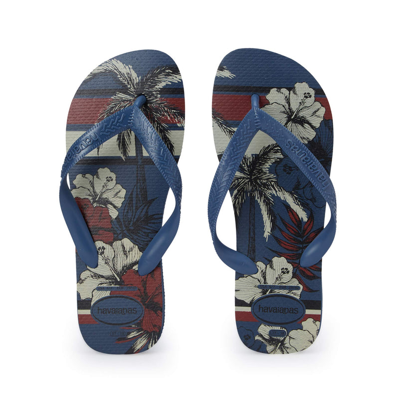 Havaianas Slim Flip Flops - Unisex Aloha White Shoe Deals Outlet