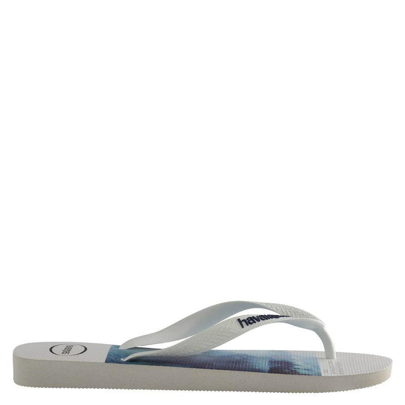 Havaianas Slim Flip Flops - Unisex Hype White Shoe Deals Outlet