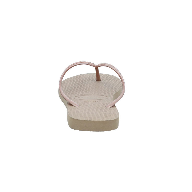 Havaianas Slim Flip Flops - Unisex Rose Gold Shoe Deals Outlet
