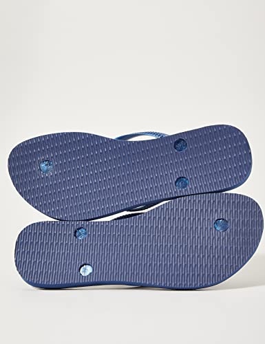 Havaianas Slim Flip Flops - Unisex Navy Shoe Deals Outlet