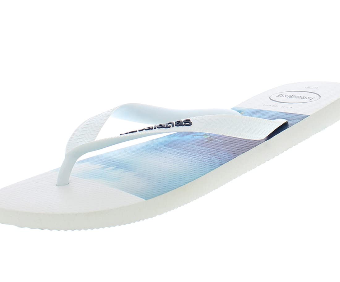 Havaianas Slim Flip Flops - Unisex Hype White Shoe Deals Outlet