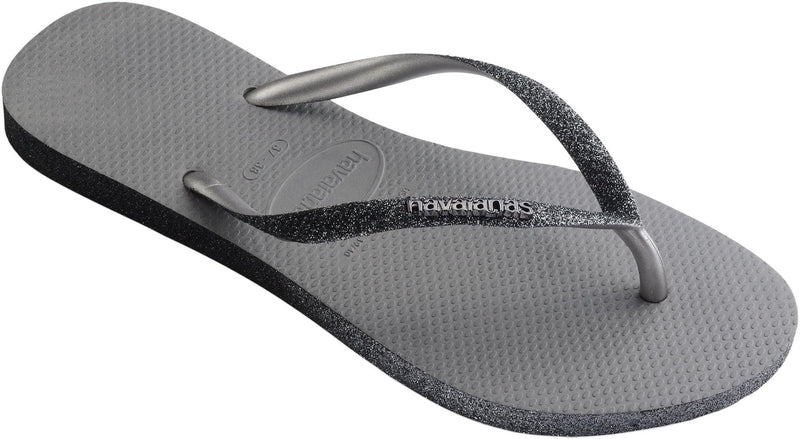 Havaianas Slim Flip Flops - Unisex Sparkle Ballet Rose Shoe Deals Outlet