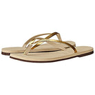 Havaianas Slim Metalic - Women's Sand Grey/Light Gold Shoe Deals Outlet