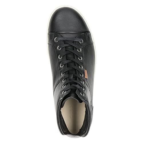 ECCO Soft 7 High Top Sneaker - Women's Black Shoe Deals Outlet