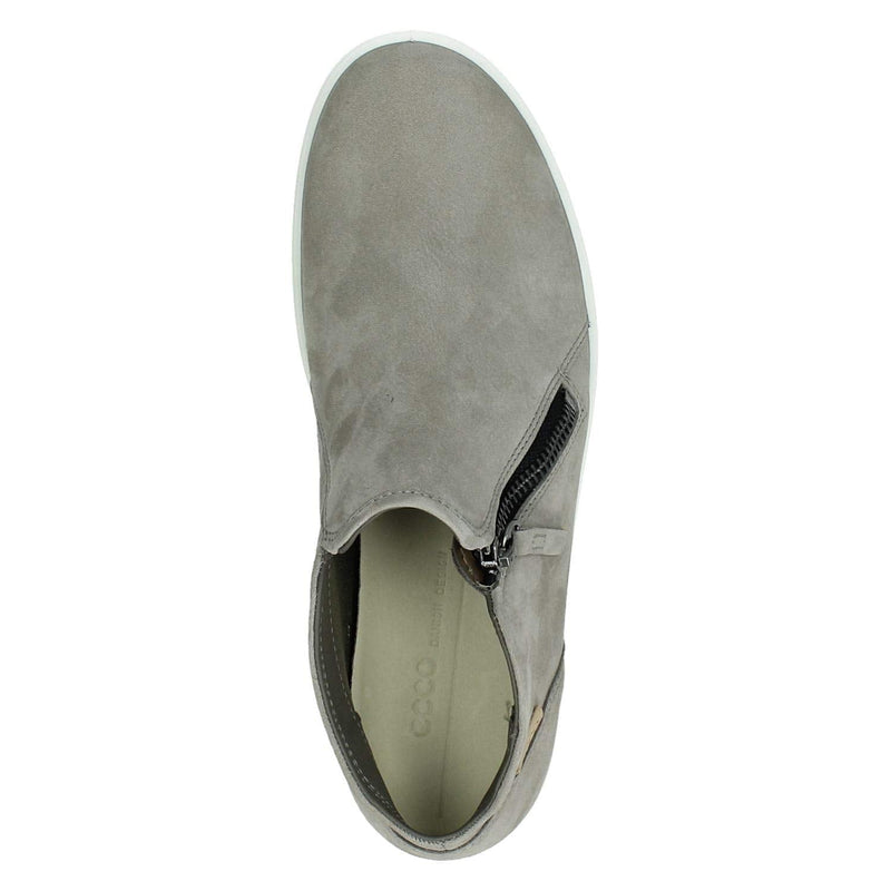 ECCO Soft 7 Zip Bootie - Women's Warm Grey/Powder Nubuck Shoe Deals Outlet