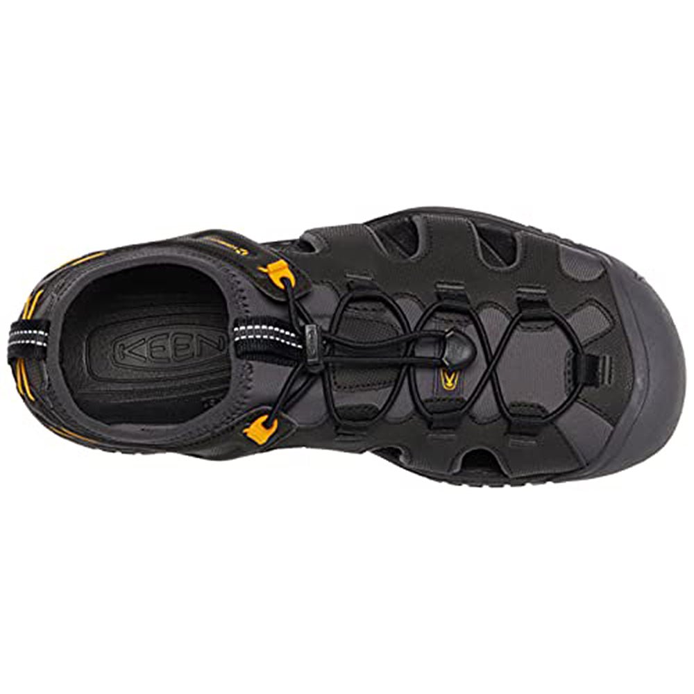 KEEN Solr - Men's Black/Gold Shoe Deals Outlet