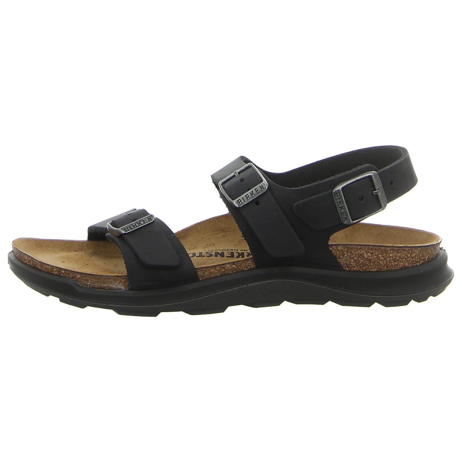 Birkenstock Sonora - Unisex Black Oiled Leather Shoe Deals Outlet