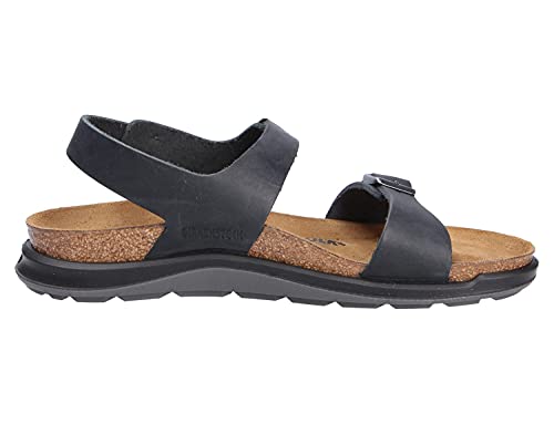 Birkenstock Sonora - Unisex Black Oiled Leather Shoe Deals Outlet