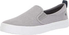 Sperry Sparkle Canvas Slip On - Women's Silver Shoe Deals Outlet