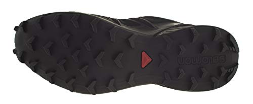 Salomon Speedcross 4 - Men's Black/Black/Black Metallic Shoe Deals Outlet
