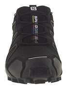 Salomon Speedcross 4 - Men's Black/Black/Black Metallic Shoe Deals Outlet