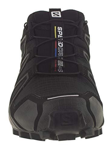 Salomon Speedcross 4 - Men's Black/Black/Black Metallic Shoe Deals Outlet