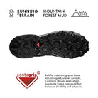 Salomon Speedcross 5 - Women's Slate/Trooper/Crystal Blue Shoe Deals Outlet