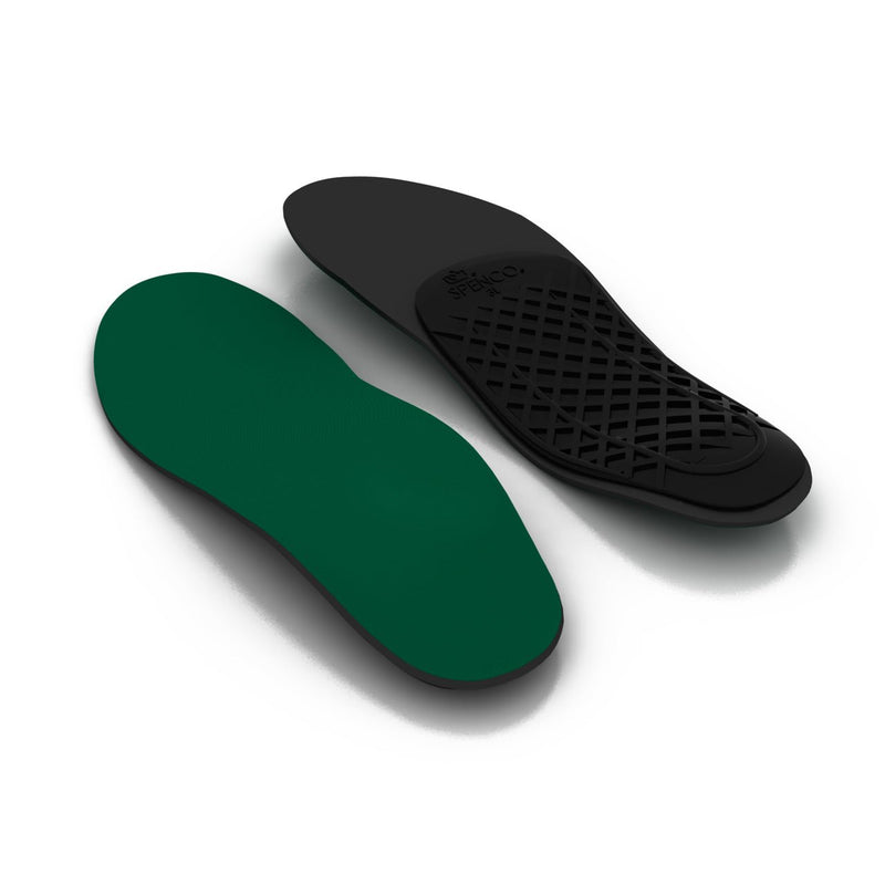 Spenco RX Orthotic Arch Insole Green / Black Men's 9 / Women's 10 M 038472443230 Shoe Deals Outlet