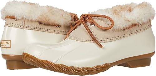 Sperry Saltwater 1 - Eye Cozy Ivory 6.5 M 194713094941 Shoe Deals Outlet
