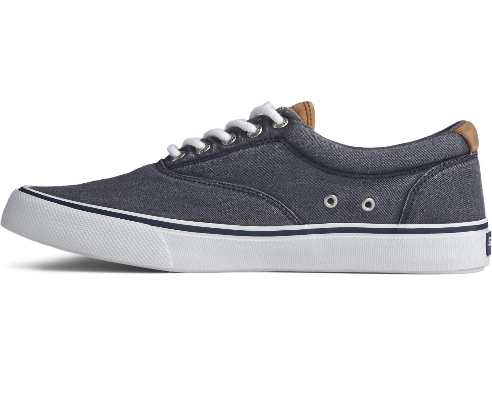 Sperry Striper II CVO Salt Washed Canvas Navy 9.5 M 884401448988 Shoe Deals Outlet