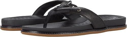 Sperry Waveside Plush Thong Brown 10 M 194917241486 Shoe Deals Outlet