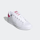 adidas Stan Smith - Kids Cloud White / Cloud White / Bold Pink Shoe Deals Outlet