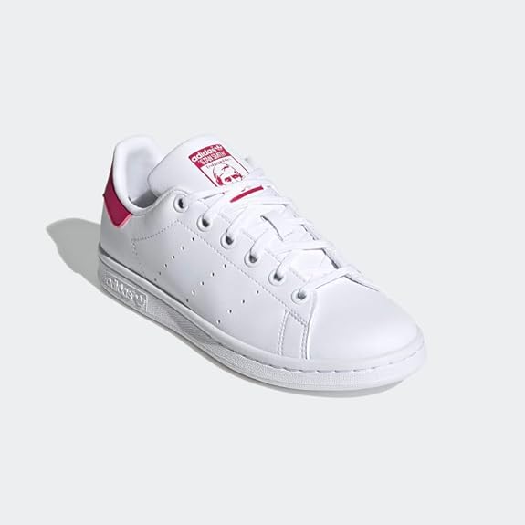 adidas Stan Smith - Kids Cloud White / Cloud White / Bold Pink Shoe Deals Outlet