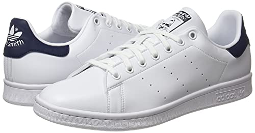 adidas Stan Smith - Men's Cloud White / Cloud White / Collegiate Navy Shoe Deals Outlet