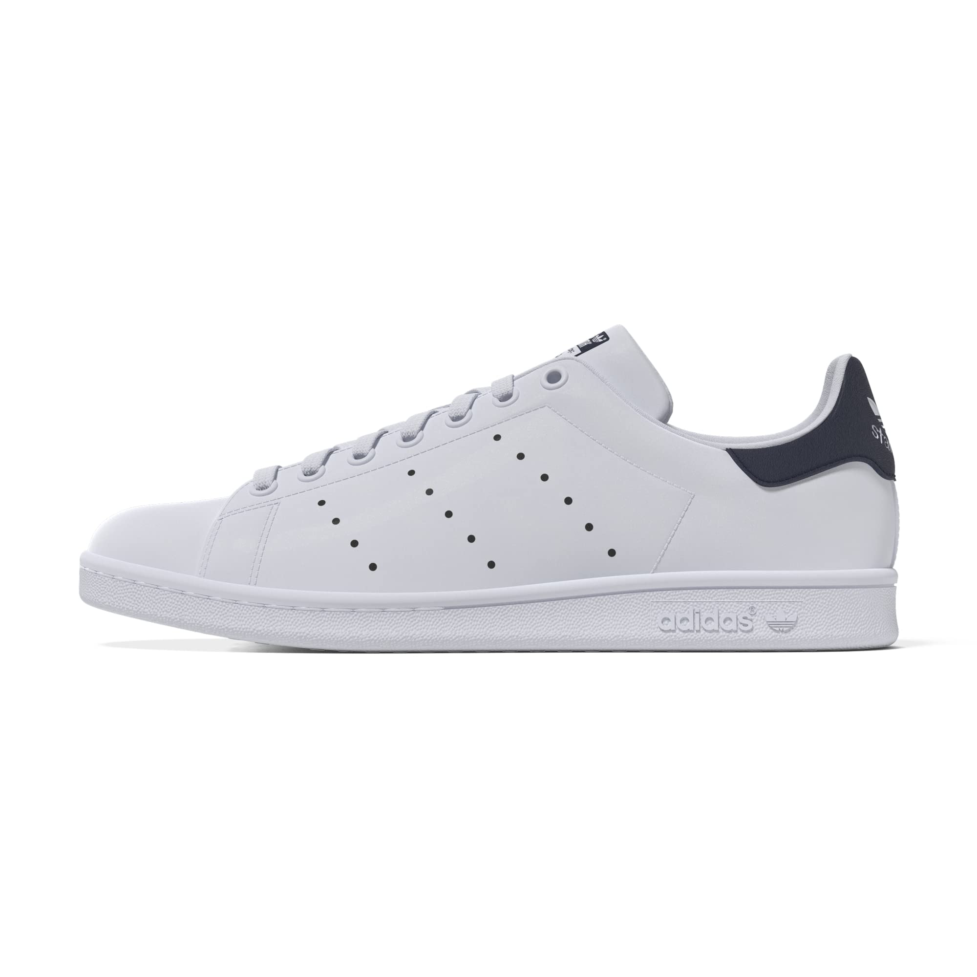 adidas Stan Smith - Men's Cloud White / Cloud White / Collegiate Navy Shoe Deals Outlet