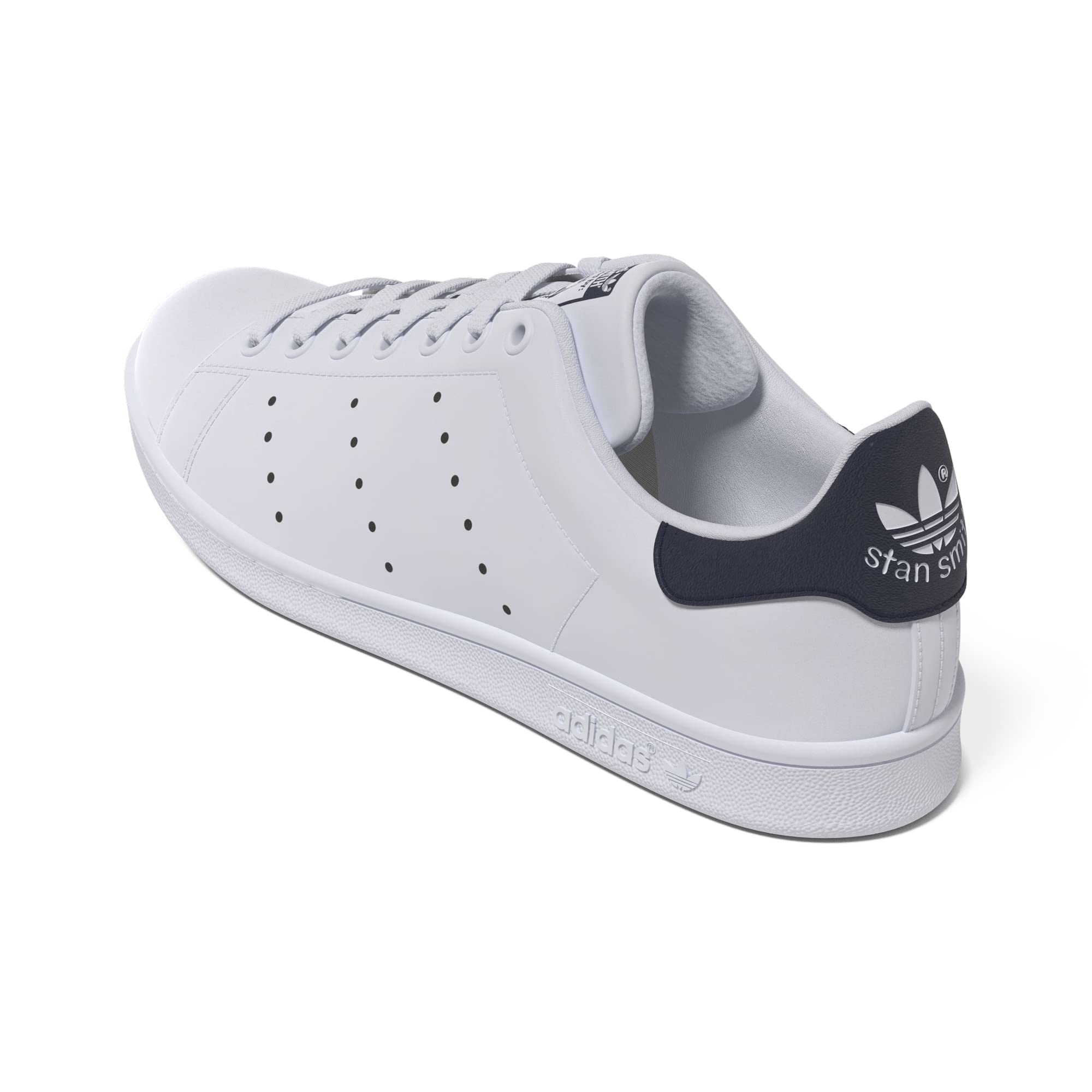 adidas Stan Smith - Men's Cloud White / Cloud White / Collegiate Navy Shoe Deals Outlet