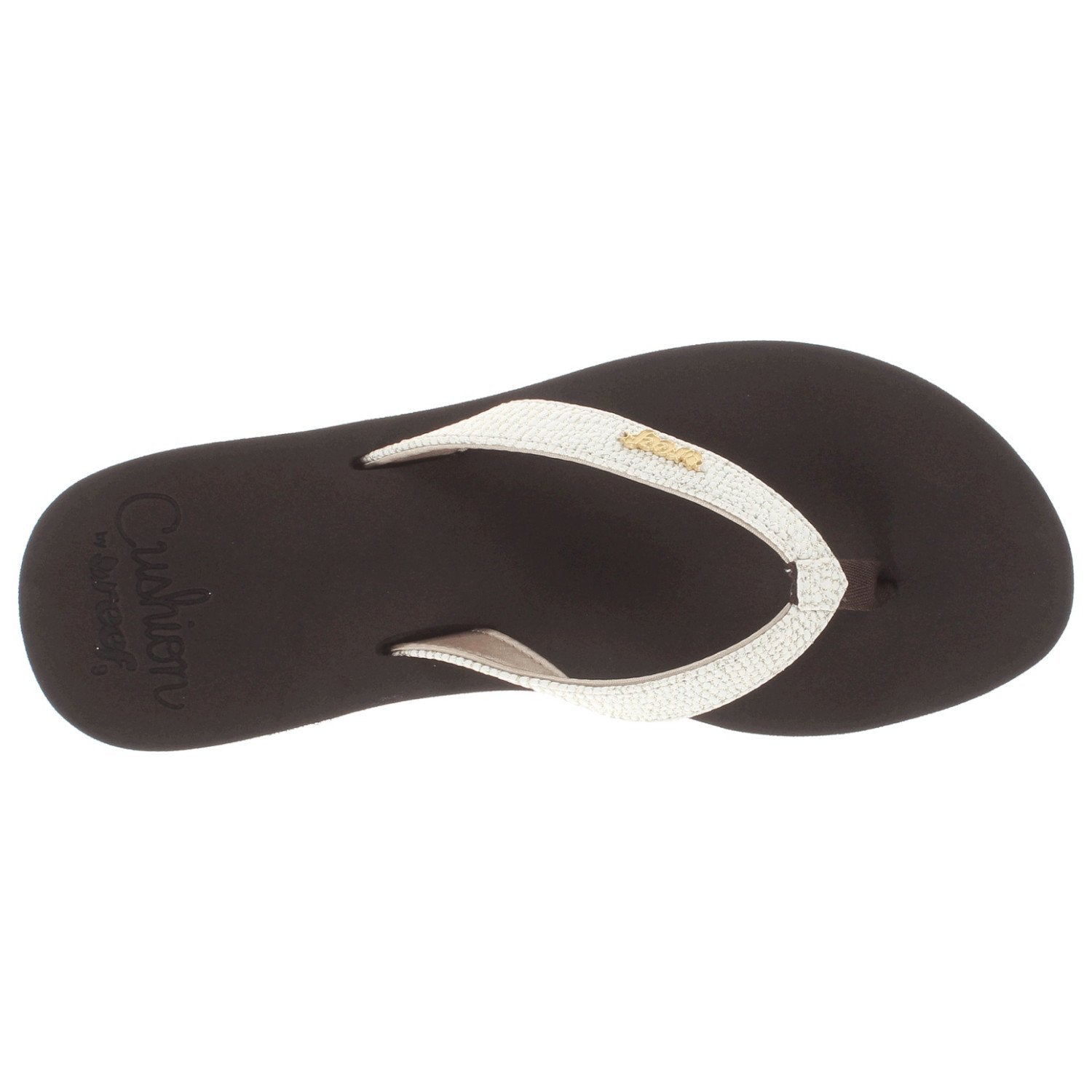 Reef Star Cushion Sassy - Women's Brown/White Shoe Deals Outlet