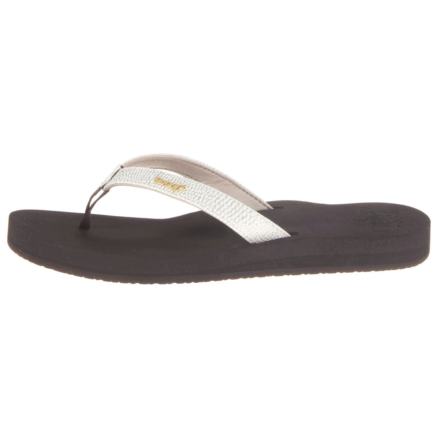 Reef Star Cushion Sassy - Women's Brown/White Shoe Deals Outlet