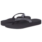 Reef Star Cushion Sassy - Women's Black/Silver Shoe Deals Outlet
