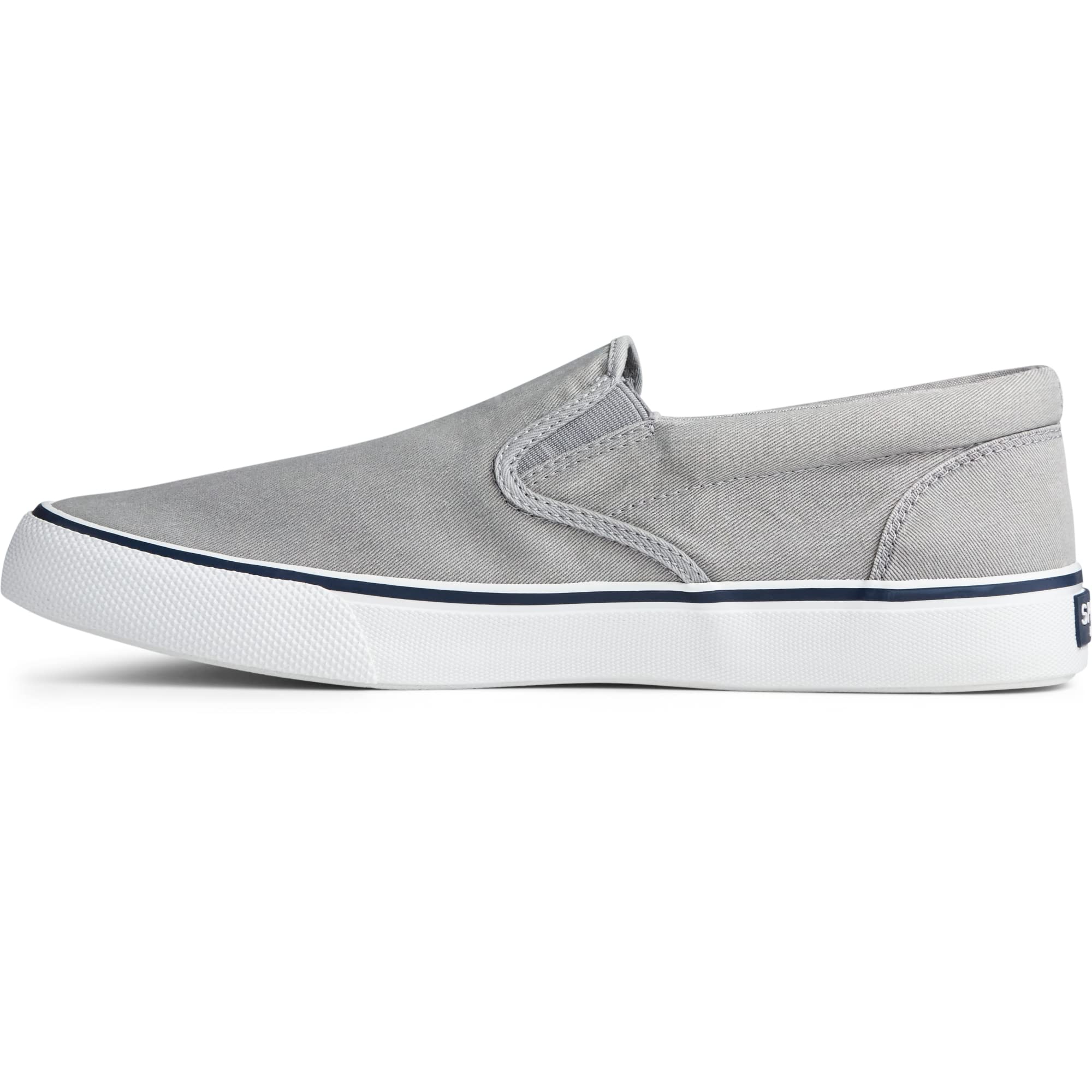 Sperry Striper ll Slip On - Men's Sw Grey Shoe Deals Outlet
