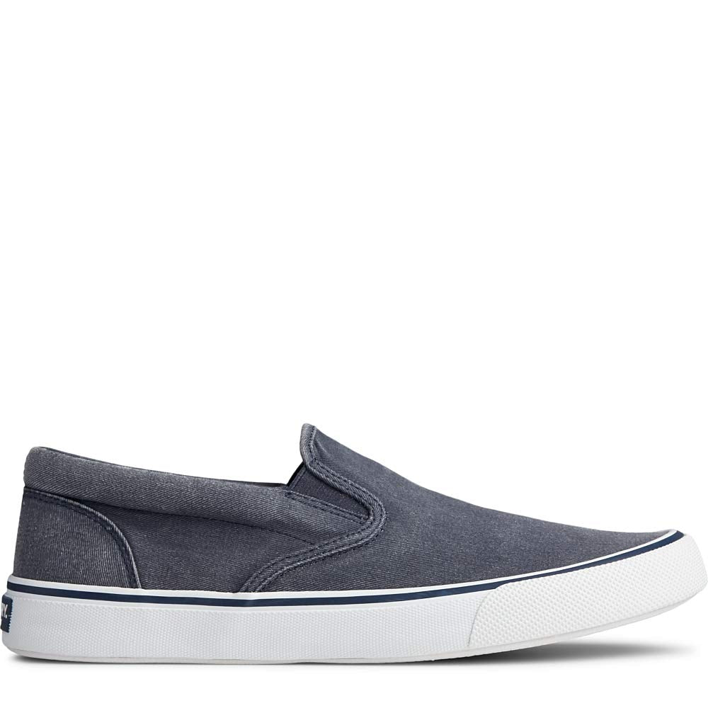 Sperry Striper ll Slip On - Men's Sw Navy Shoe Deals Outlet