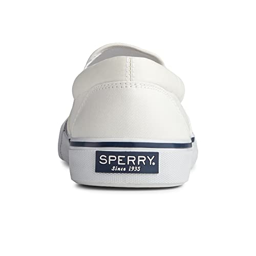 Sperry Striper ll Slip On - Men's White Shoe Deals Outlet