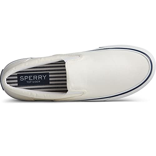 Sperry Striper ll Slip On - Men's White Shoe Deals Outlet