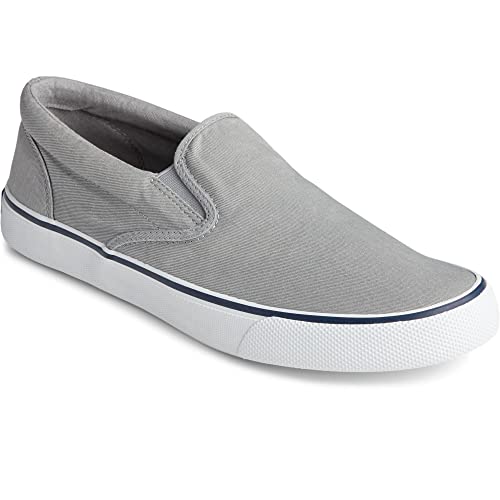 Sperry Striper ll Slip On - Men's Sw Grey Shoe Deals Outlet