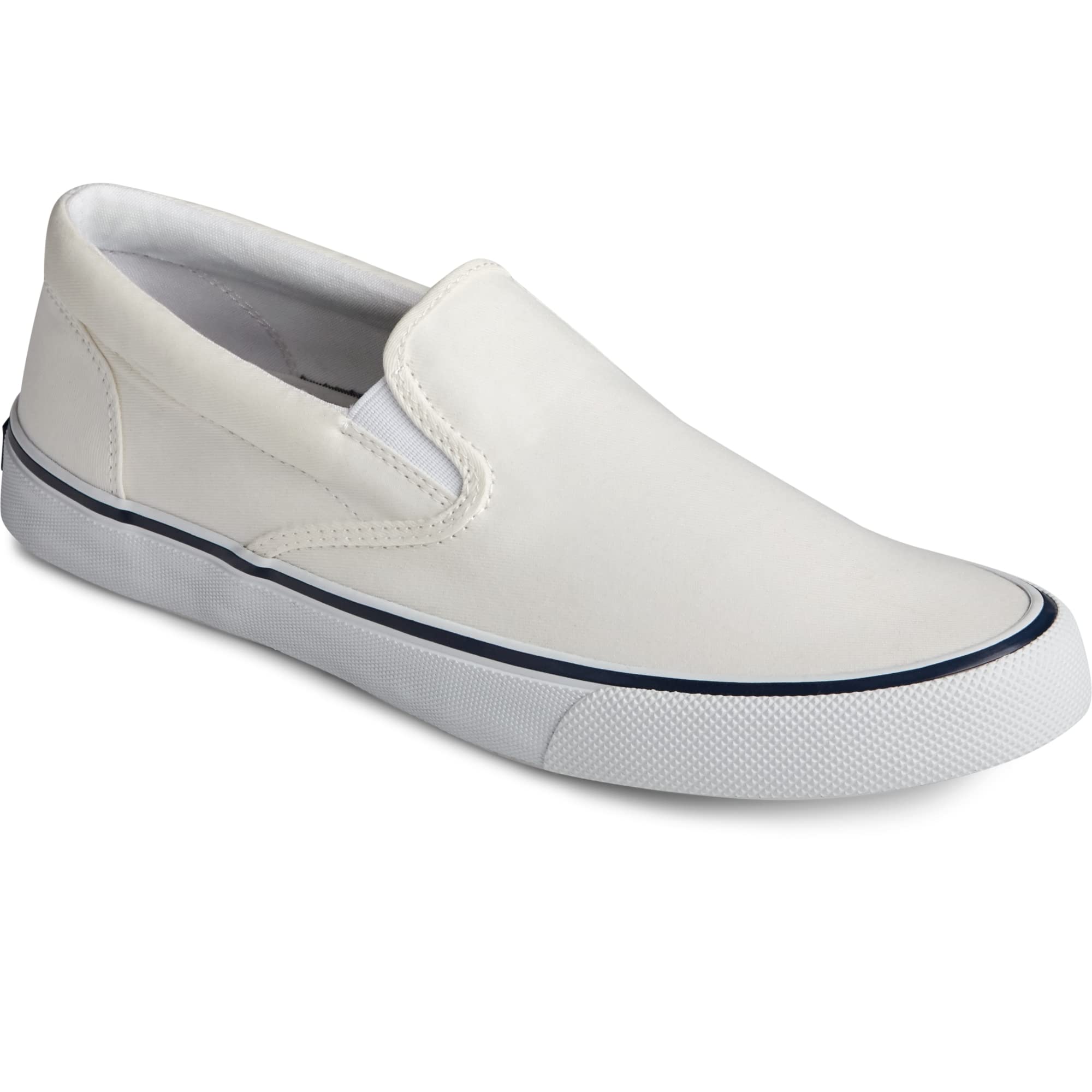Sperry Striper ll Slip On - Men's White Shoe Deals Outlet