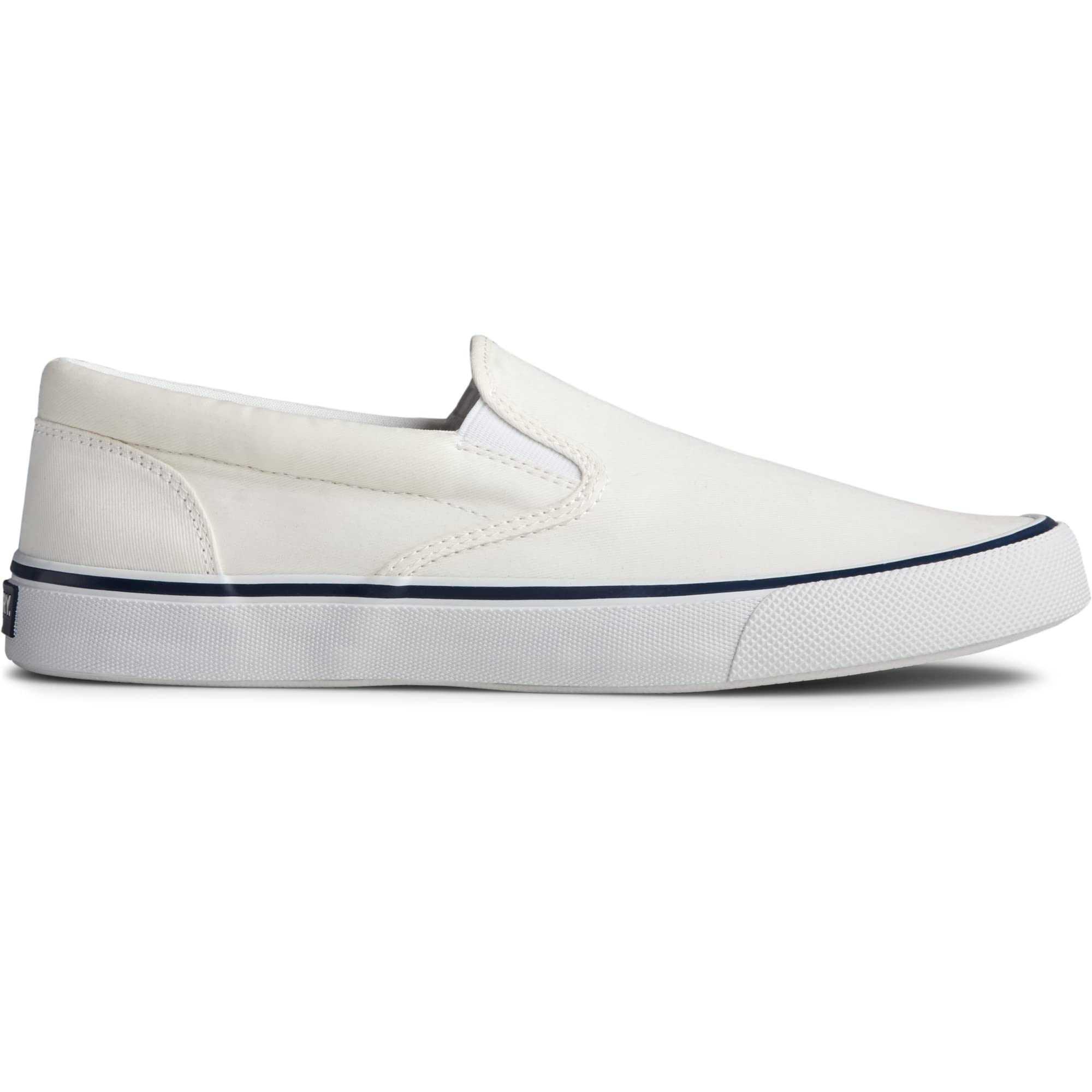 Sperry Striper ll Slip On - Men's White Shoe Deals Outlet