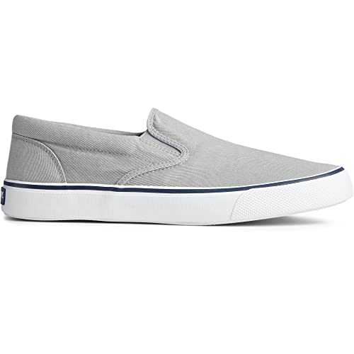 Sperry Striper ll Slip On - Men's Sw Grey Shoe Deals Outlet