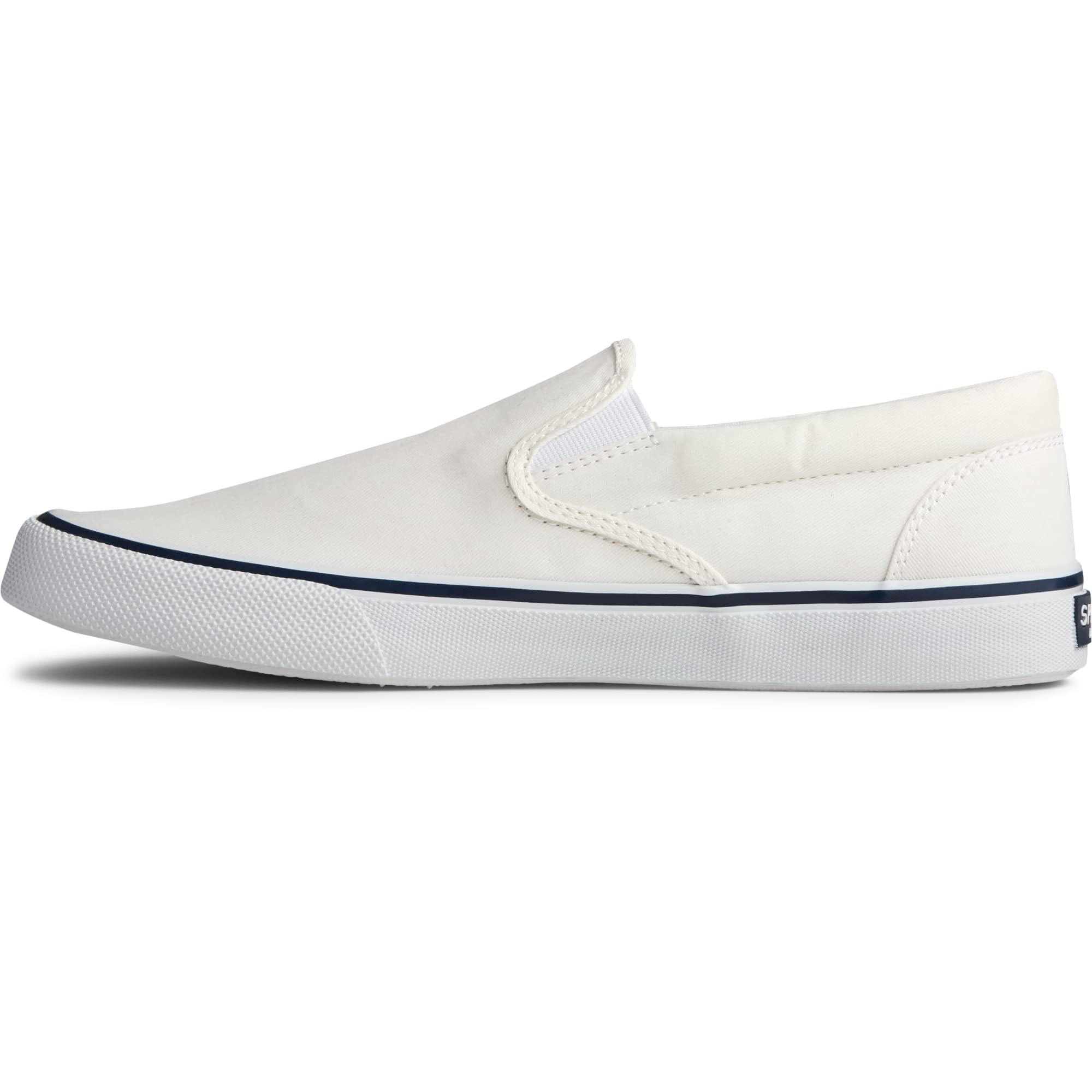 Sperry Striper ll Slip On - Men's White Shoe Deals Outlet