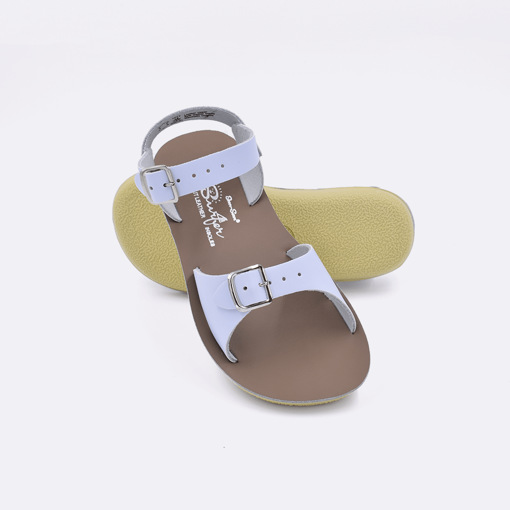 Salt Water Sandal by Hoy Shoes Sun - San Surfer - Kids Brown Shoe Deals Outlet