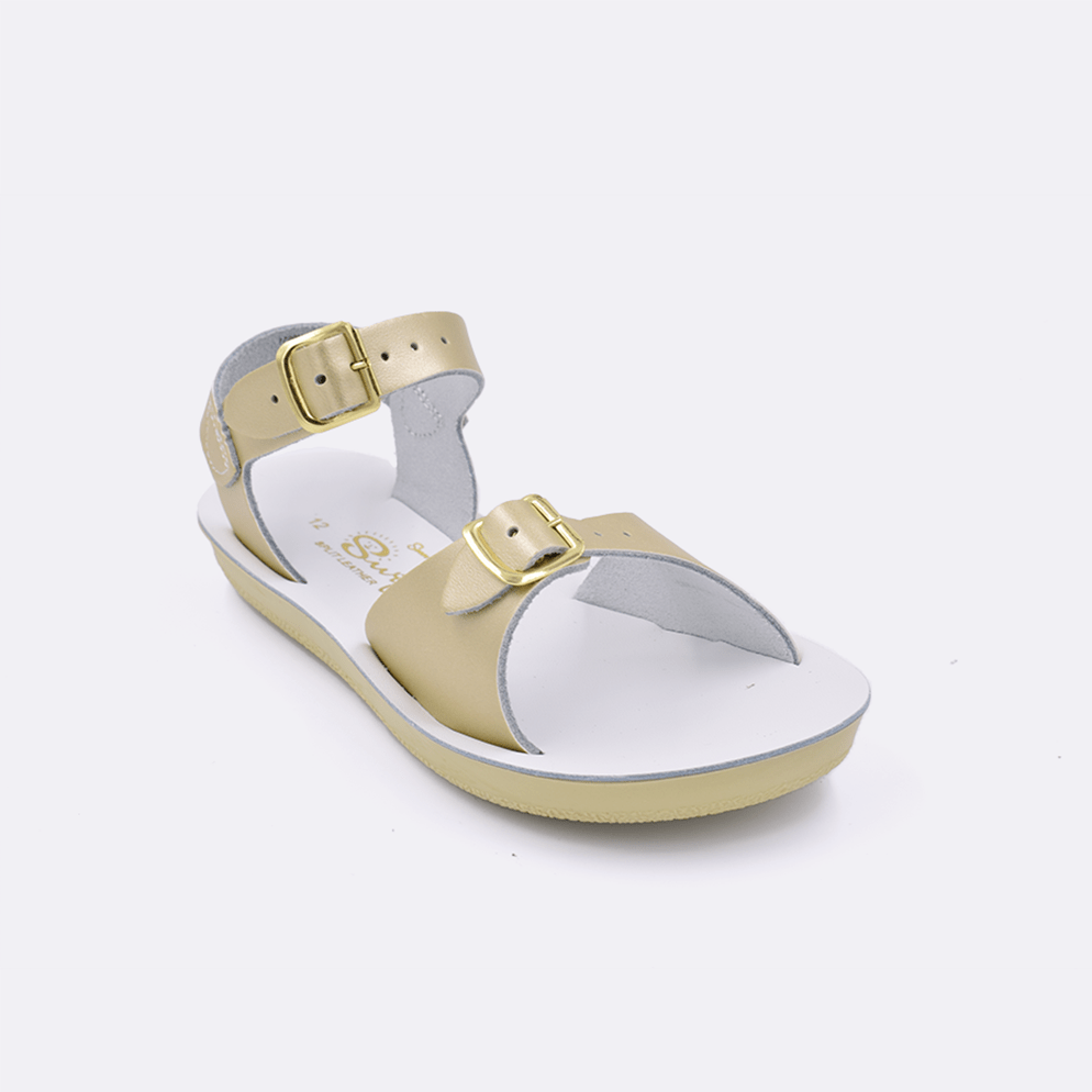 Salt Water Sandal by Hoy Shoes Sun - San Surfer - Kids Gold Shoe Deals Outlet