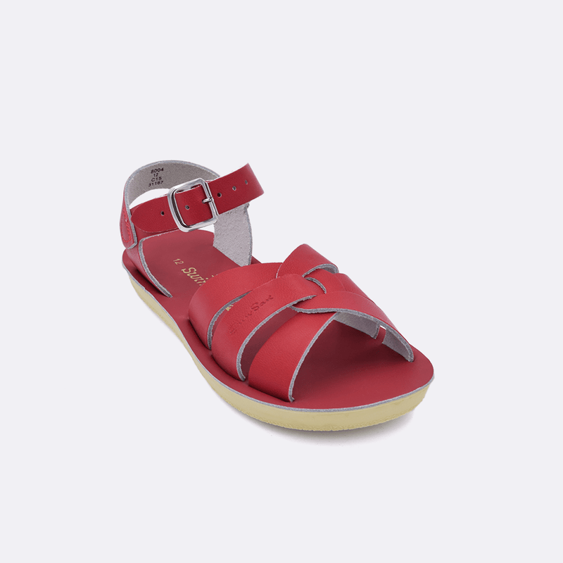 Salt Water Sandal by Hoy Shoes Sun - San Swimmer - Kids Red Shoe Deals Outlet