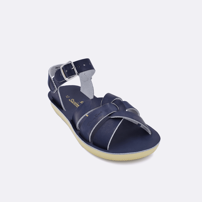 Salt Water Sandal by Hoy Shoes Sun - San Swimmer - Kids Navy Shoe Deals Outlet