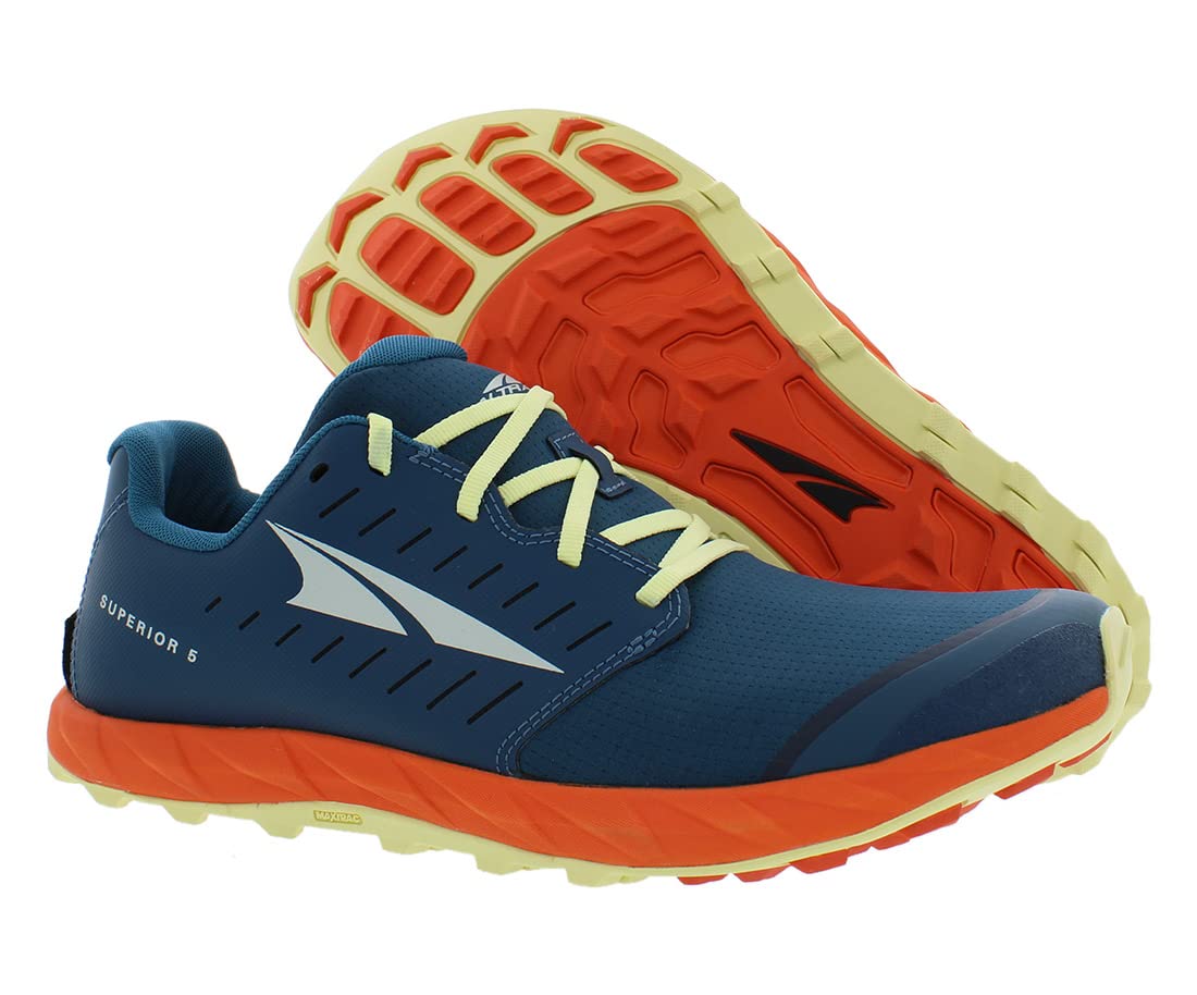 Altra Superior 5 - Men's Blue/Orange Shoe Deals Outlet