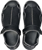 Crocs Swiftwater Mesh Deck - Men's Black Shoe Deals Outlet