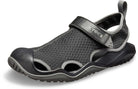Crocs Swiftwater Mesh Deck - Men's Black Shoe Deals Outlet