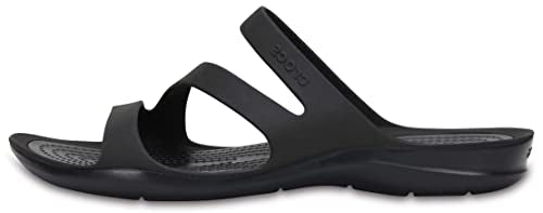 Crocs Swiftwater Sandal - Women's Black/Black Shoe Deals Outlet