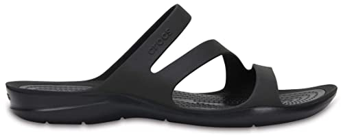 Crocs Swiftwater Sandal - Women's Black/Black Shoe Deals Outlet