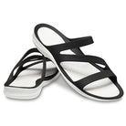 Crocs Swiftwater - Women's Black/White Shoe Deals Outlet