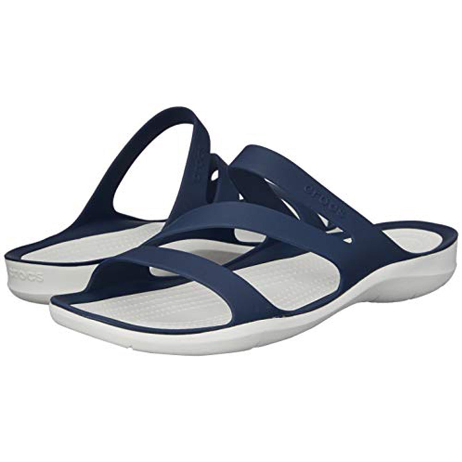 Crocs Swiftwater - Women's Navy/White Shoe Deals Outlet